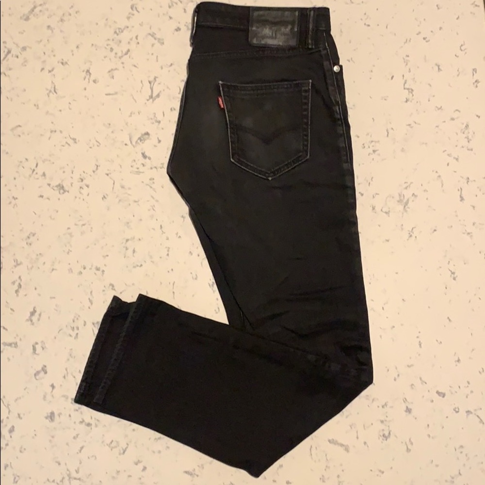 Lev’s 511 Black Denim Jeans Modern Slim Fit 30x32